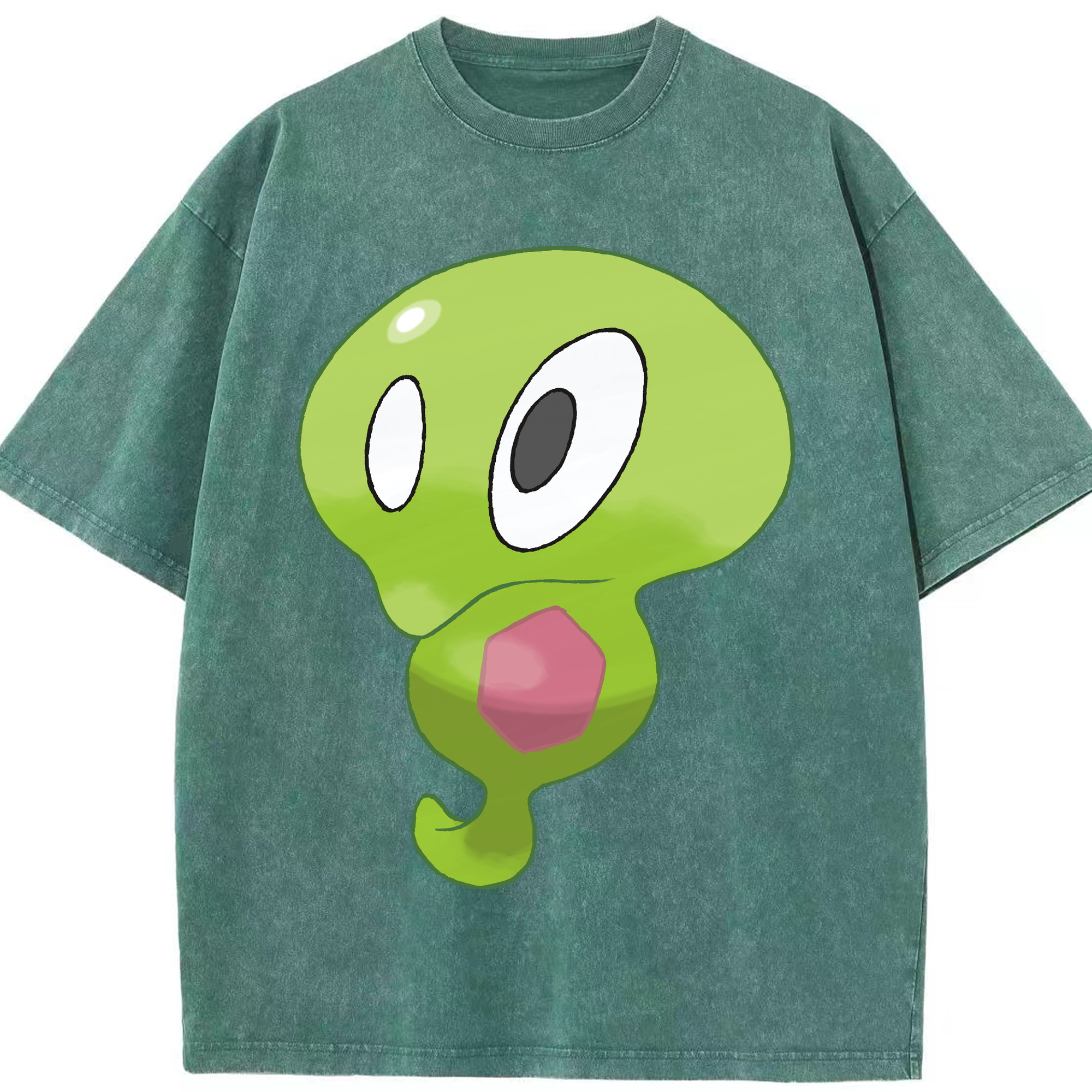 （画像用） ポケットモンスター Pokémon 綿100% ヴィンテージ風 半袖Tシャツ（フロントプリント）
